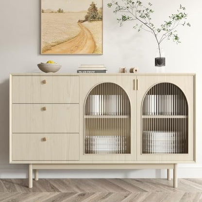 48"x78.7" Beige Wood Wallpaper Peel and Stick Contact Paper for Cabinets - color: Beige, size: 48" x 78.7"