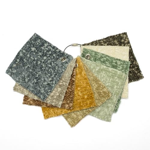 Foamma Hutton Jacquard Solid Upholstery Fabric by The Yard – 56" Wide Soft Fabric Ideal for Cushions, Drapes, Upholstery, Decorative Projects and Home Décor - Sample, 4" x 4" - color: Sample, size: Sample