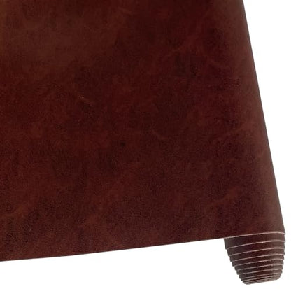 Soft Faux Leather 11.8"x53"(30x135cm) PU Synthetic Leather Fabric for Bows Earrings Handbags Crafts (Dark Brown) - color: Dark Brown