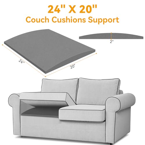 24" x 20" Couch Cushion Support for Sagging Sofa Cushion - size: 1PC