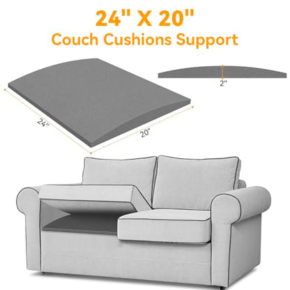 24" x 20" Couch Cushion Support for Sagging Sofa Cushion - size: 1PC