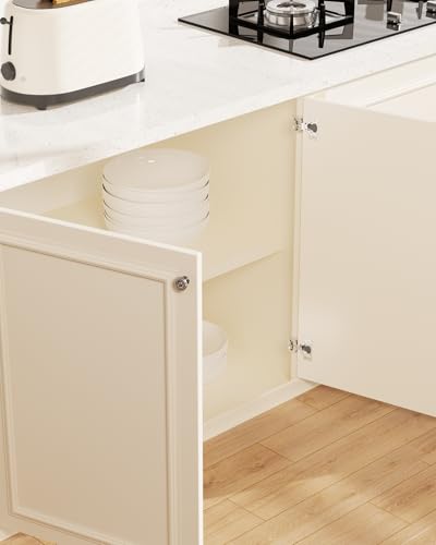Onemake 20 Pack 1/2" Overlay Face Frame Soft Close Cabinet Hinges, 105° Concealed Hinge, Smooth Slow Self Closing, 3D Adjustable, Hidden Hardware Replacement for Kitchen, Wardrobe, Cupboard Door - size: 1/2"