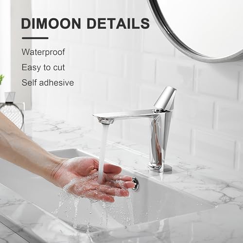 Dimoon 15.7''x78.7'' Marble Peel and Stick Wallpaper White Granite Contact Paper for Countertops Waterproof Kitchen New Environmentally Friendly Materials Thickening Upgrade Renter Friendly Vinyl Wrap - size: 78.7" x 15.7"
