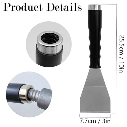 3 Inch Bent Scraper, Stainless Steel Paint Scraper