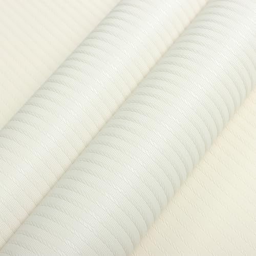 Orainege Peel and Stick Wallpaper Cream Beige Wallpaper - size: 15.7" x 393.7"