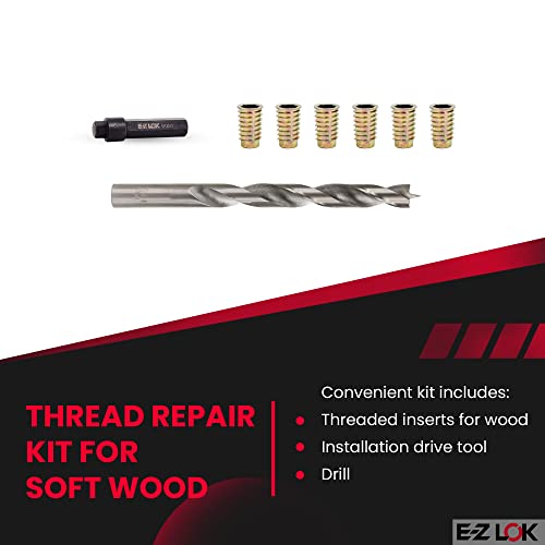E-Z LOK Thread Repair Kit, M8-1.25 - size: M8-1.25 x 20mm, style: Flanged