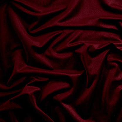 Alpine Upholstery Velvet Burgundy, Fabric by the Yard