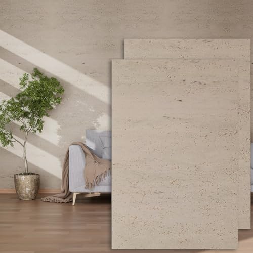 3D Wall Panels - 4PCS 47.2"x23.6" Faux Stone Wall Covering - MCM Modified Clay Material for Home Art, Accent Brick, Modern Exterior/Interior Decoration, Covering 31 sq.ft TV - color: TV, size: 23.6" x 47.2"