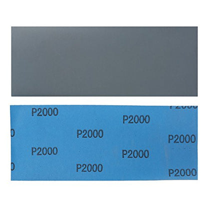 LotFancy 2000 Grit Sandpaper, 45PCS, 9 x 3.6 Dry Wet Sand Paper, Silicon Carbide Sanding Sheet for Metal Automotive Wood Furniture Sanding, Polishing, Finishing - size: 2000Grit