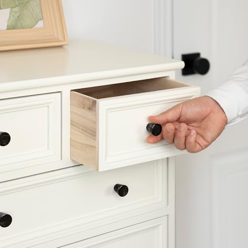 homdiy 10 Pack Black Gold Speckled Cabinet Knobs Dresser Knobs - color: Black Gold Speckled
