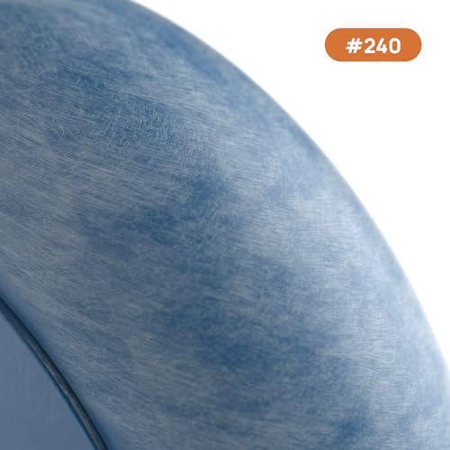 HOZO NeoSander 240 Grit Foam Master Sanding Paper, 4PCS Sandpapers (3 Standard + 1 Foam Backed), for Surface Refinement, Fine Shaping & Preparation, Ideal for Resin, 3D Prints & DIY Projects - size: 240Grit