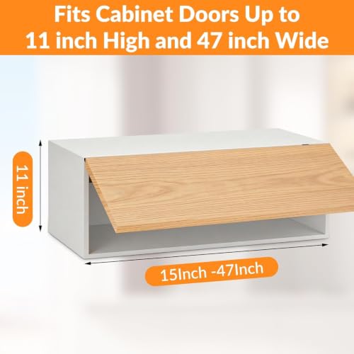 HBL' Lid Support Hinges with Soft Close, Adjustable Strength, 40LBS Support - size: 40LBS Max Load