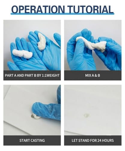 SOPAMI Epoxy Putty Fast Repair Epoxy Clay, High Strength 2 Part