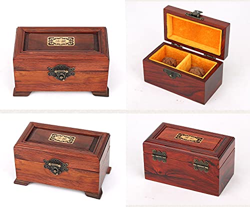 6Set Jewelry Box Hinges & Antique Hasp Latch, Butterfly Hinge Style