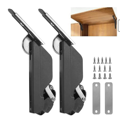 HBL' Lid Support Hinges with Soft Close, Adjustable Strength, 40LBS Support - size: 40LBS Max Load