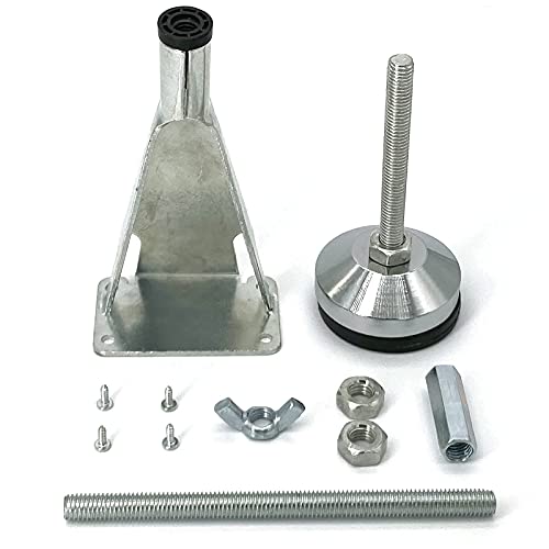 4 Pack Adjustable Height Center Support Leg for Bed Frame - color: 4pcs(7.2-14.8inch)-heavy Duty Metal
