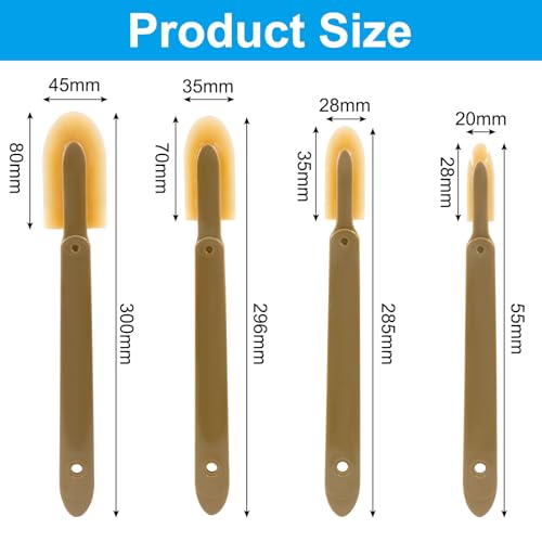 8 Pcs Rubber Caulking Tool Set