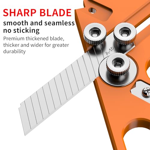 IZIO Edge Banding Trimmer, Veneer Edge Cutter Tool with 10Pcs Blade and 4Pcs Circular Edge scraper, Woodworking Hand Trimming Tool for Wood Edge Banding.veneer edge trimmer，edge banding trimmer tool