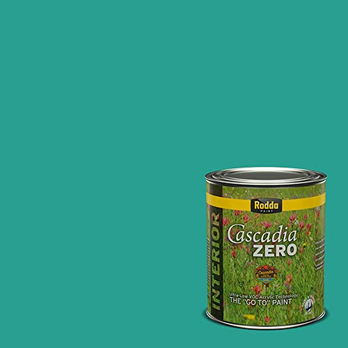 Rodda Paint CASCADIA ZERO Interior Semi-Gloss Paint & Primer in One, Quart, Meringue - color: Meringue, size: 32 Fl Oz (Pack of 1)