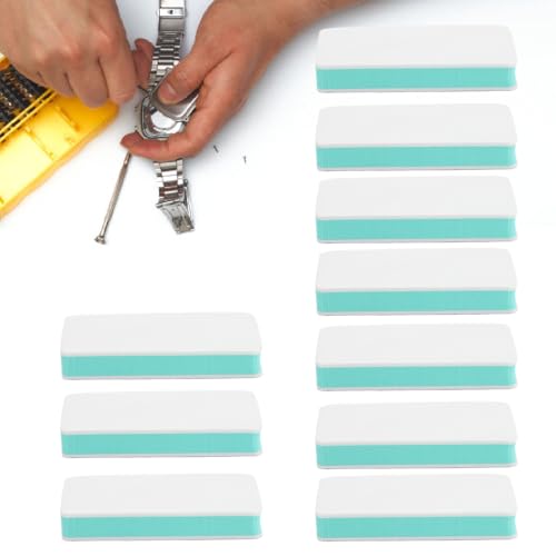 10pcs Double Sided Sanding Sponge 1000 5000 Grit Multifunctional Hand Sander Blocks for Watch Strap Nail Polishing with Foam Sanding Blocks, Cleaning, Automotive Work