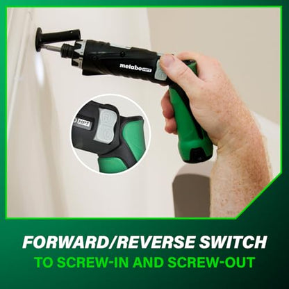 Metabo HPT Cordless Screwdriver Kit, Lithium Ion, DB3DL2
