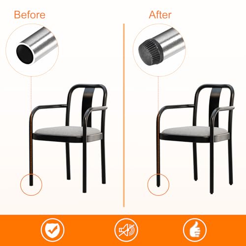 uxcell 4Pcs Inserts for with Leveling Feet,19mm/0.75" OD,M6-1.0mm Thread