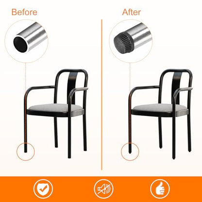 uxcell 4Pcs Inserts for with Leveling Feet,19mm/0.75" OD,M6-1.0mm Thread