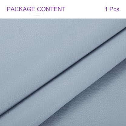 DMiotech 1 Pack 14 Inch x 53 Inch Faux Leather Sheet Furniture Cover Soft Grain Sky Blue PU Leather Roll for Handmade DIY Craft Projects - color: Sky Blue