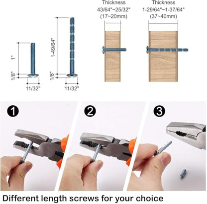 Amerdeco 10 Pack Brushed Satin Nickel Cabinet Pulls 3" - color: Brushed Satin Nickel, size: 3" hole center