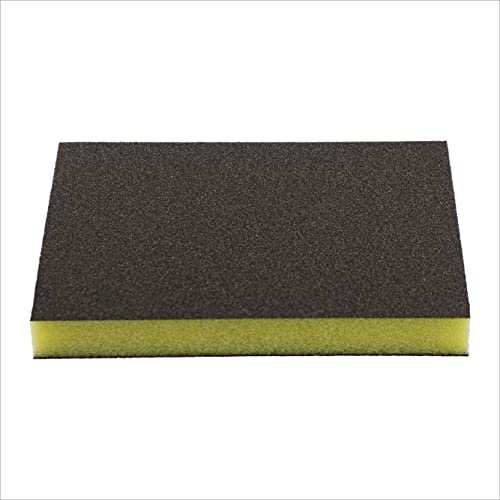Freud Diablo Flex Pads FIN Yellow 2PK - size: 7" x 4-4/5" - 2pc, style: 100 Fine Grit - Sponge