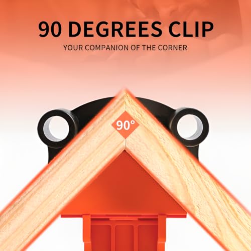 4 Pcs Corner Clamps, 60/90/120 Degree Angle Clamps for Woodworking