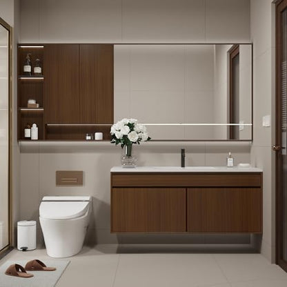 JSEVEM 16"×354" Dark Brown Wood Grain Contact Paper Walnut Peel and Stick Wallpaper Self Adhesive Removable Vinyl Wrap Thick Waterproof Wall Paper for Countertops Kitchen Cabinet Shelf Table - color: Light Brown, size: 16" x 354"