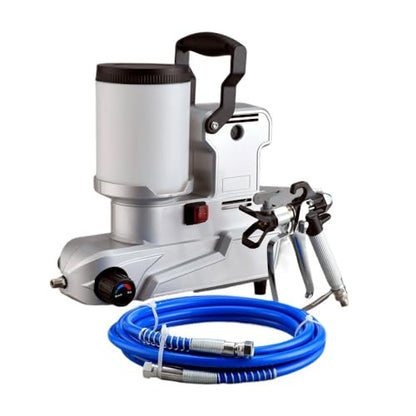 High-Pressure Airless Paint Sprayer,1600W Emulsion Paint Sprayer,Water-Based Latex Paints Airless Sprayer w/ 16.4ft Hose for Spraying Operations Indoor/Outdoor Fire Prevention 110V