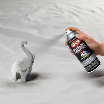 Krylon Fusion All-In-One Satin Spray Paint & Primer, Pewter Gray - 1 Each - color: Pewter Gray, size: 1 Count (Pack of 1), style: Satin