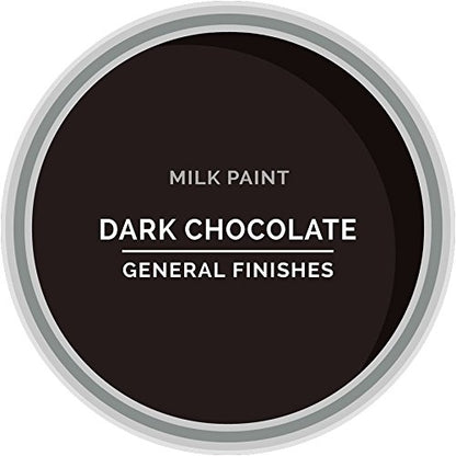 General Finishes Water Based Milk Paint, 1 Quart, Dark Chocolate - color: Dark Chocolate, size: 32 Fl Oz (Pack of 1)