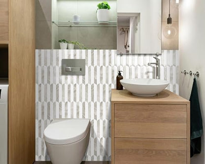 Peel and Stick Backsplash Sticky Self Adhesive Wall Tiles 10-Sheet - color: Multicolor