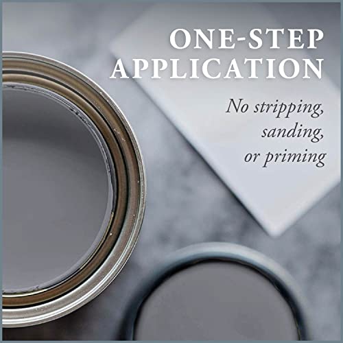 AMY HOWARD AT HOME - One Hour Miracle Paint - Water-Based Enamel Paint - Scrubbable Eggshell Finish Furniture Paint - All In One Paint - No Stripping, Sanding, Priming, or Sealing - 32 OZ - Atelier - color: Atelier
