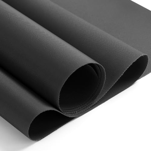 Waterproof Nylon Fabric 420D Twill Fabric by the Yard 58x72 Inch Grey - color: Grey, size: Pre Cut 2 Yard