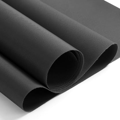 Waterproof Nylon Fabric 420D Twill Fabric by the Yard 58x72 Inch Grey - color: Grey, size: Pre Cut 2 Yard
