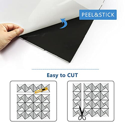 Vamos Tile Silver Mixed Glass Peel and Stick Backsplash Tile - color: ‎Silver