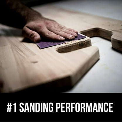 3M Pro Grade Precision Sanding Sheets with No-Slip Grip, 9 x 11 in, 400 Grit, 10-Pack (SHR400-PGP-10T) - style: 400 Grit, 10 Sheets, 9" x 11"