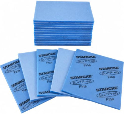 5-1/2 x 4-1/4 x 3/16 Inch Sanding Sponges, Fine 220-280 Grit Sponge Sanding Pads with Aluminum Oxide Side, 20 Pack Flexible Contour Sand Sponge for Wood, Auto Paint, Plastics & Metal Sander - color: 220 Grit, size: 20 Pack