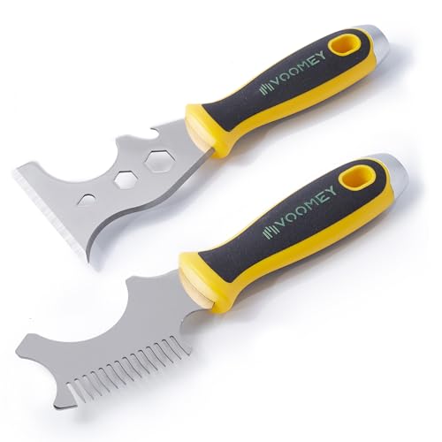 VOOMEY 5-in-1 Paint Brush Comb & 12-in-1 Painter Tool Scraper