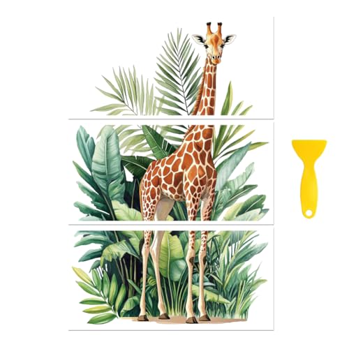 Peacoblue Giraffe Rub On Transfers for Furniture Craft 6"x12" - style: Giraffe