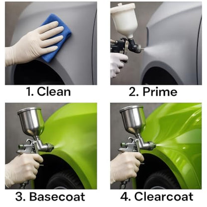 LiME LiNE Wax and Grease Remover – Multi-Surface Paint Prep Cleaner for Auto Body, Metal, Plastic, Fiberglass – Fast-Drying Solvent Degreaser Removes Wax, Tar, Adhesive & Contaminants (1 Gallon) - size: 128 Fl Oz (Pack of 1)