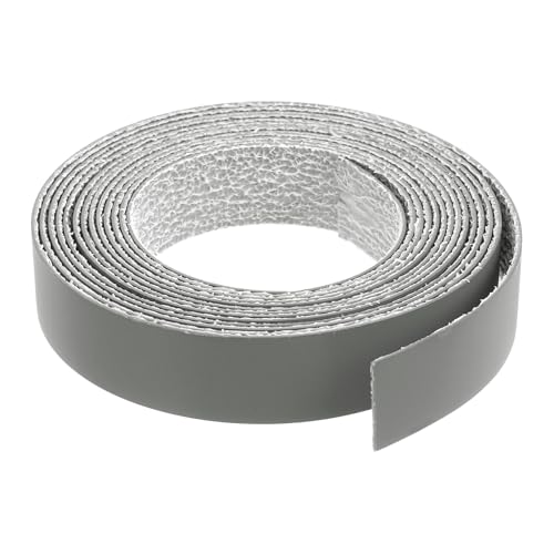 uxcell Edge Banding 3/4 Inch x 10ft Pre-Glued Veneer Dark Gray - color: Dark Gray, size: 3/4 Inch x 10ft