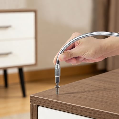 Guyuyii 360° Bendability Flexible Drill Bit Extension for Tight Spaces - color: 1pc
