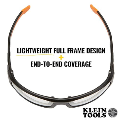 KLEIN TOOLS Full Frame Professional Safety Glasses, Polarized Lens - size: Polarized