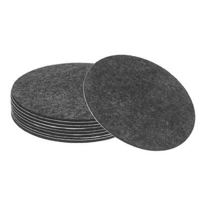 uxcell 8Pcs Non Slip Furniture Pads 5" Self Adhesive(Gray 0.12" Thk) - color: Grey, size: 5" x 0.12"