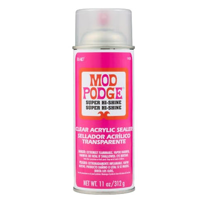 Mod Podge Acrylic Sealer (11-Ounce), 1450 Super Gloss